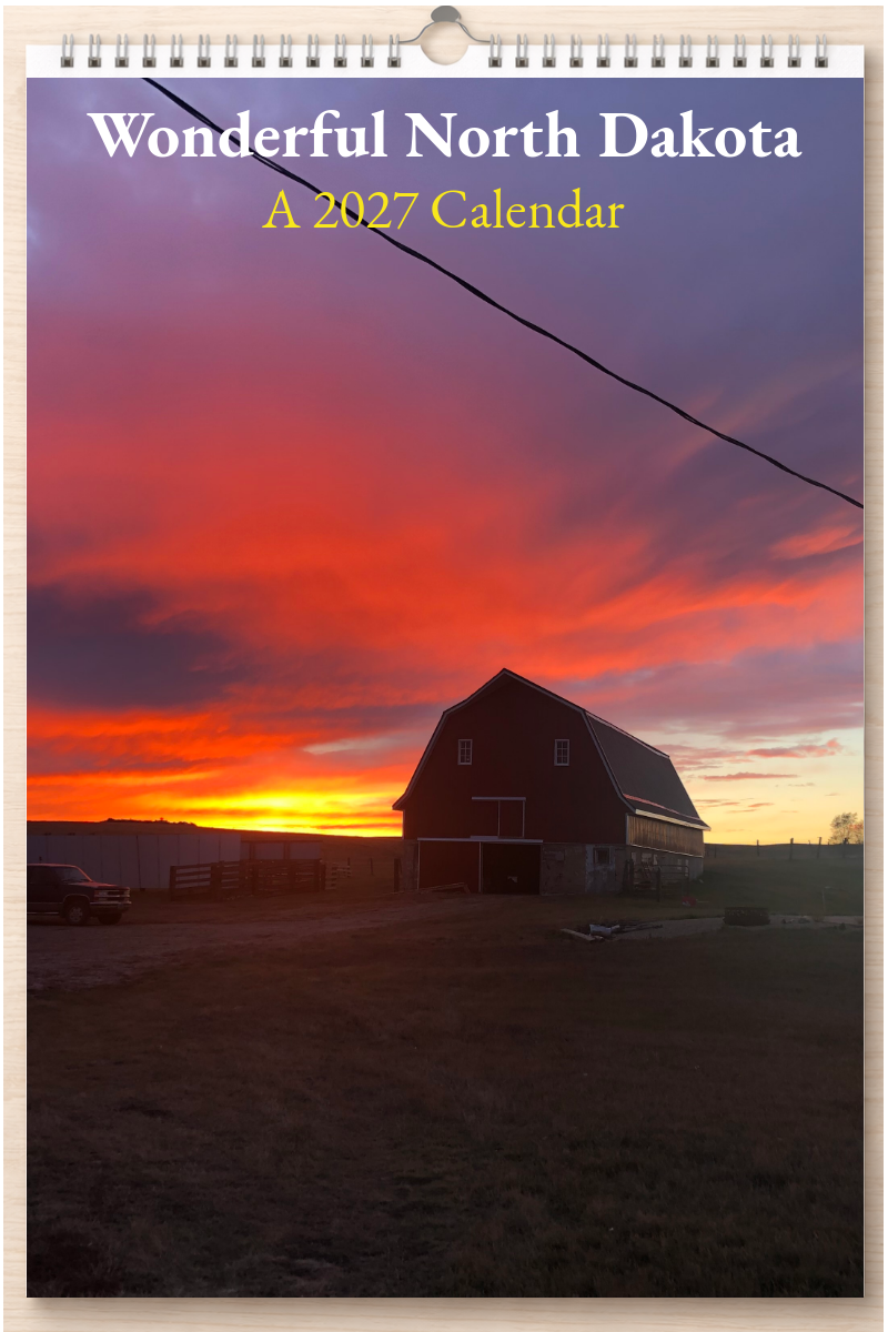 Wonderful North Dakota: A 2027 Calendar