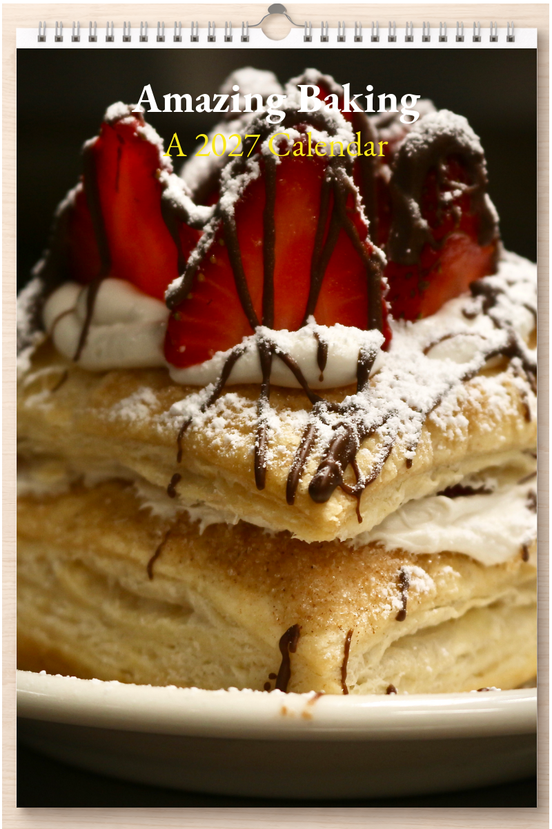 Amazing Baking: A 2027 Calendar