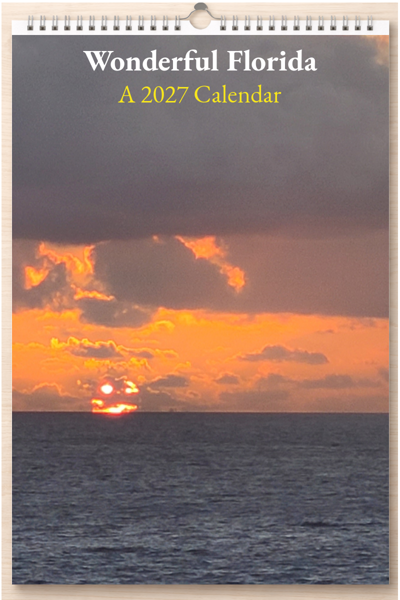 Wonderful Florida: A 2027 Calendar