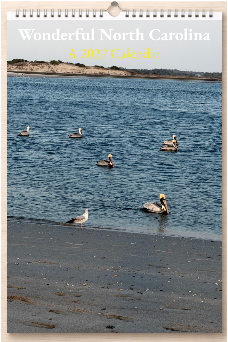 Wonderful North Carolina: A 2027 Calendar