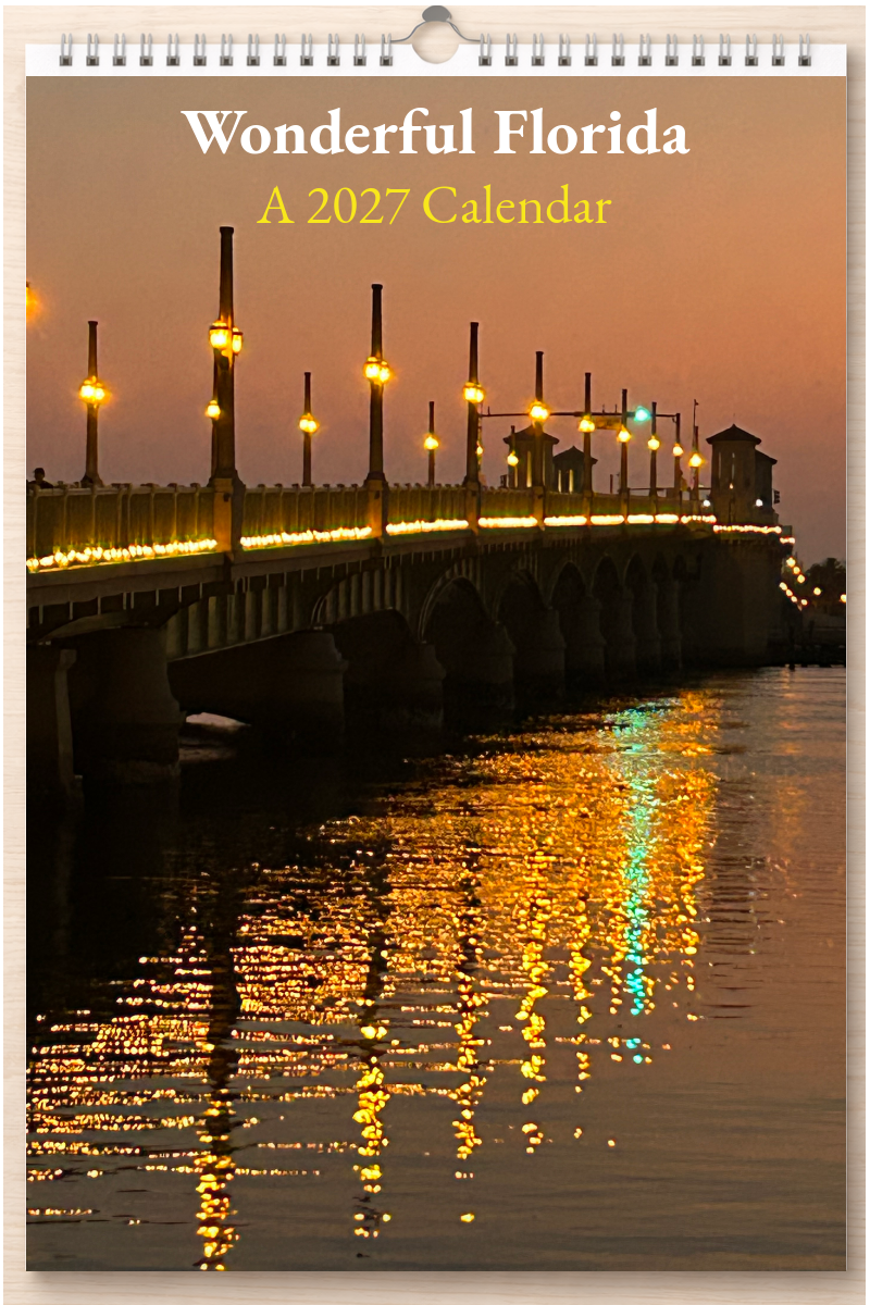 Wonderful Florida: A 2027 Calendar