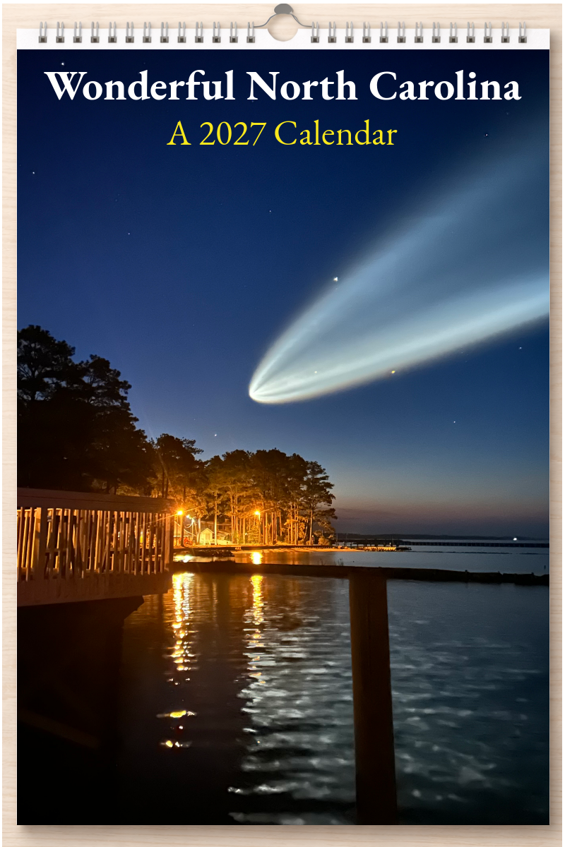 Wonderful North Carolina: A 2027 Calendar