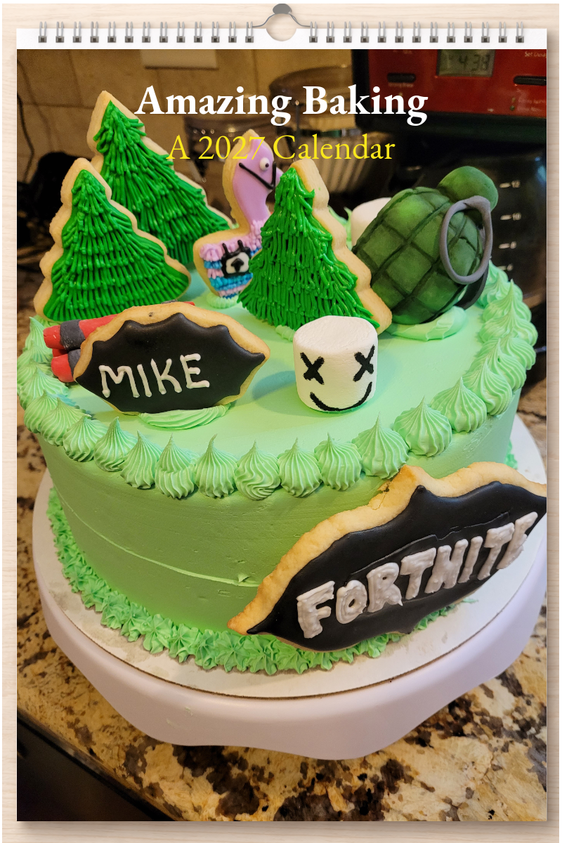 Amazing Baking: A 2027 Calendar