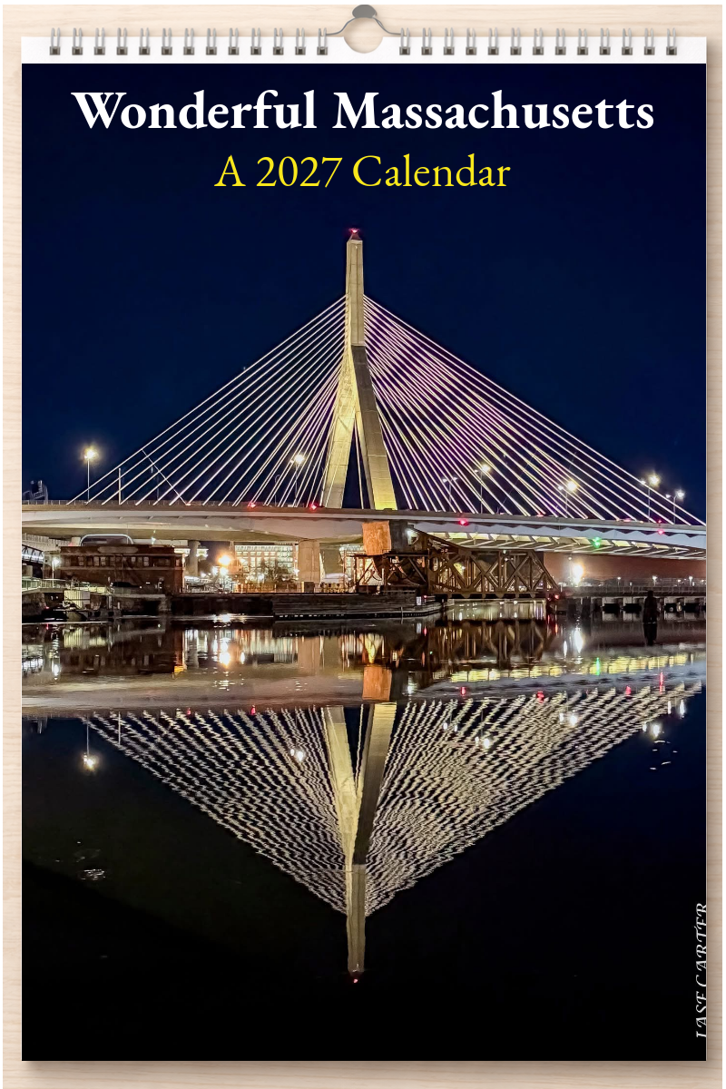 Wonderful Massachusetts: A 2027 Calendar