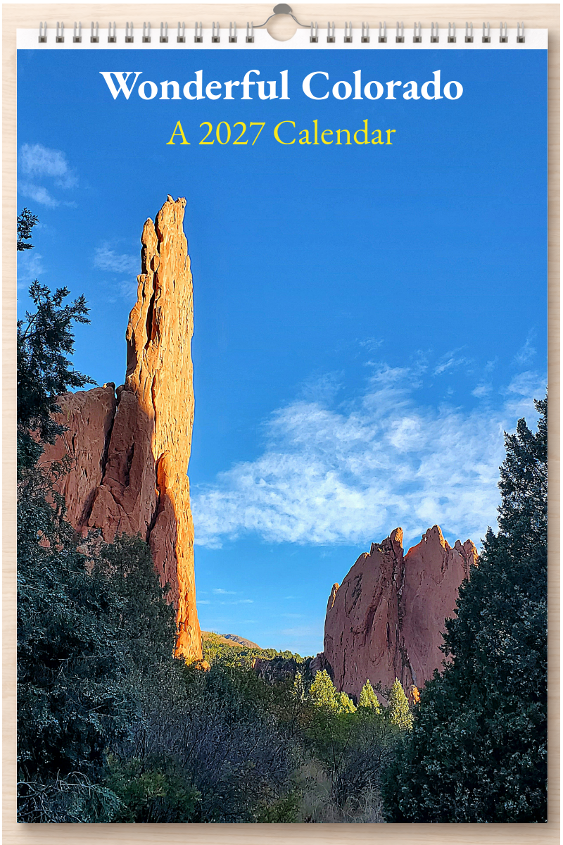 Wonderful Colorado: A 2027 Calendar