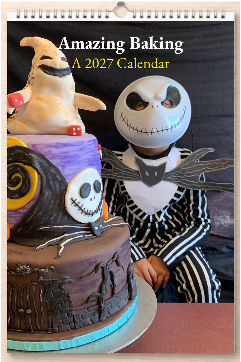 Amazing Baking: A 2027 Calendar