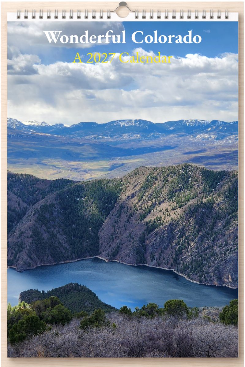 Wonderful Colorado: A 2027 Calendar
