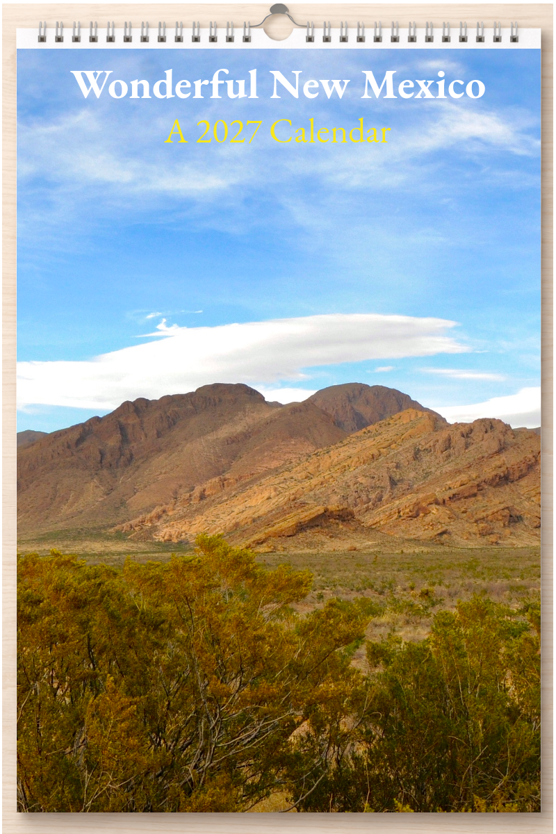 Wonderful New Mexico: A 2027 Calendar