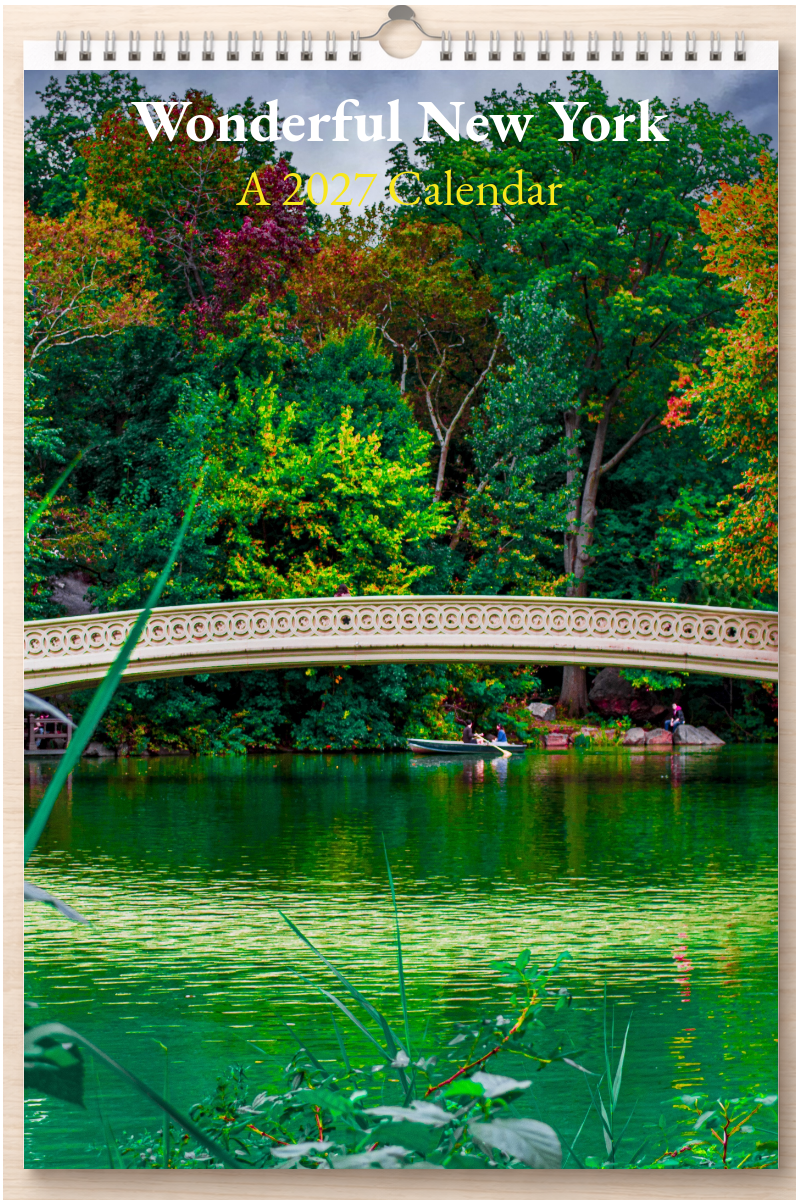 Wonderful New York: A 2027 Calendar