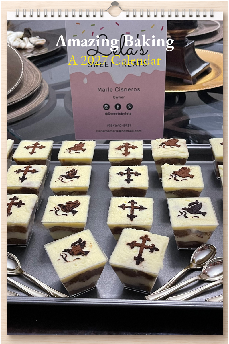 Amazing Baking: A 2027 Calendar