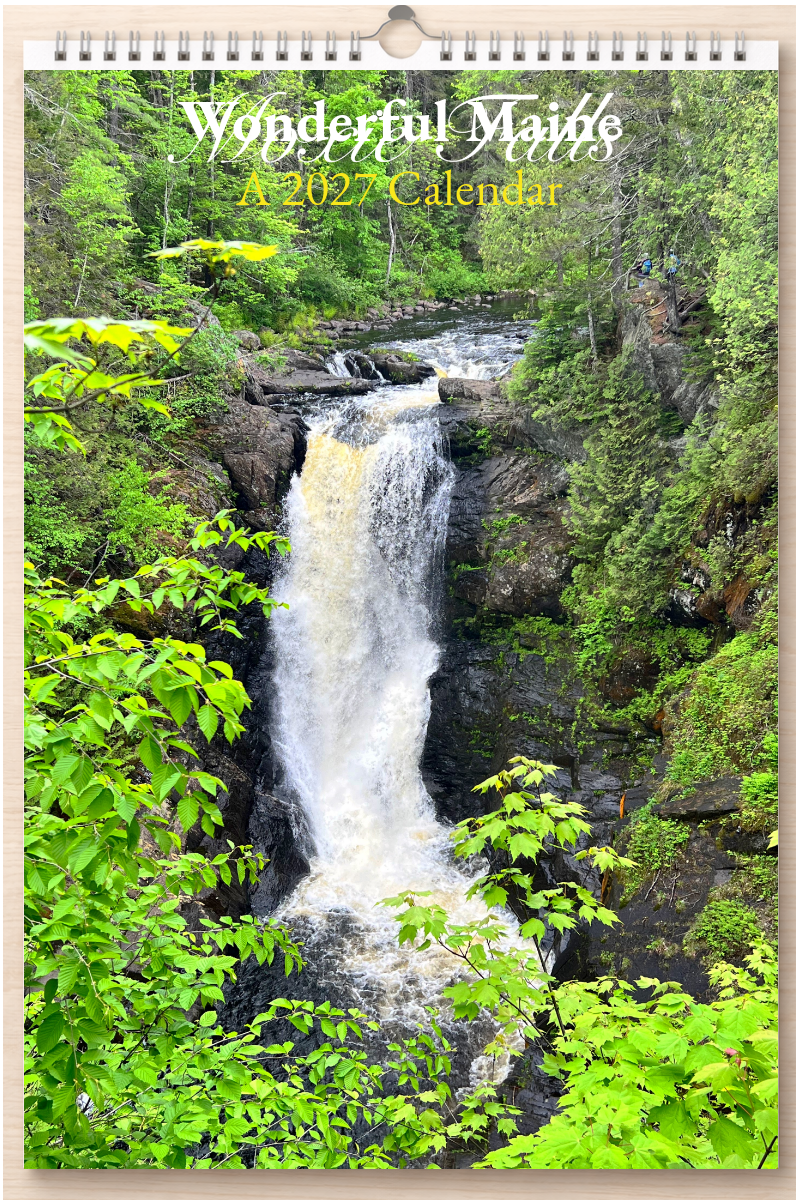 Wonderful Maine: A 2027 Calendar