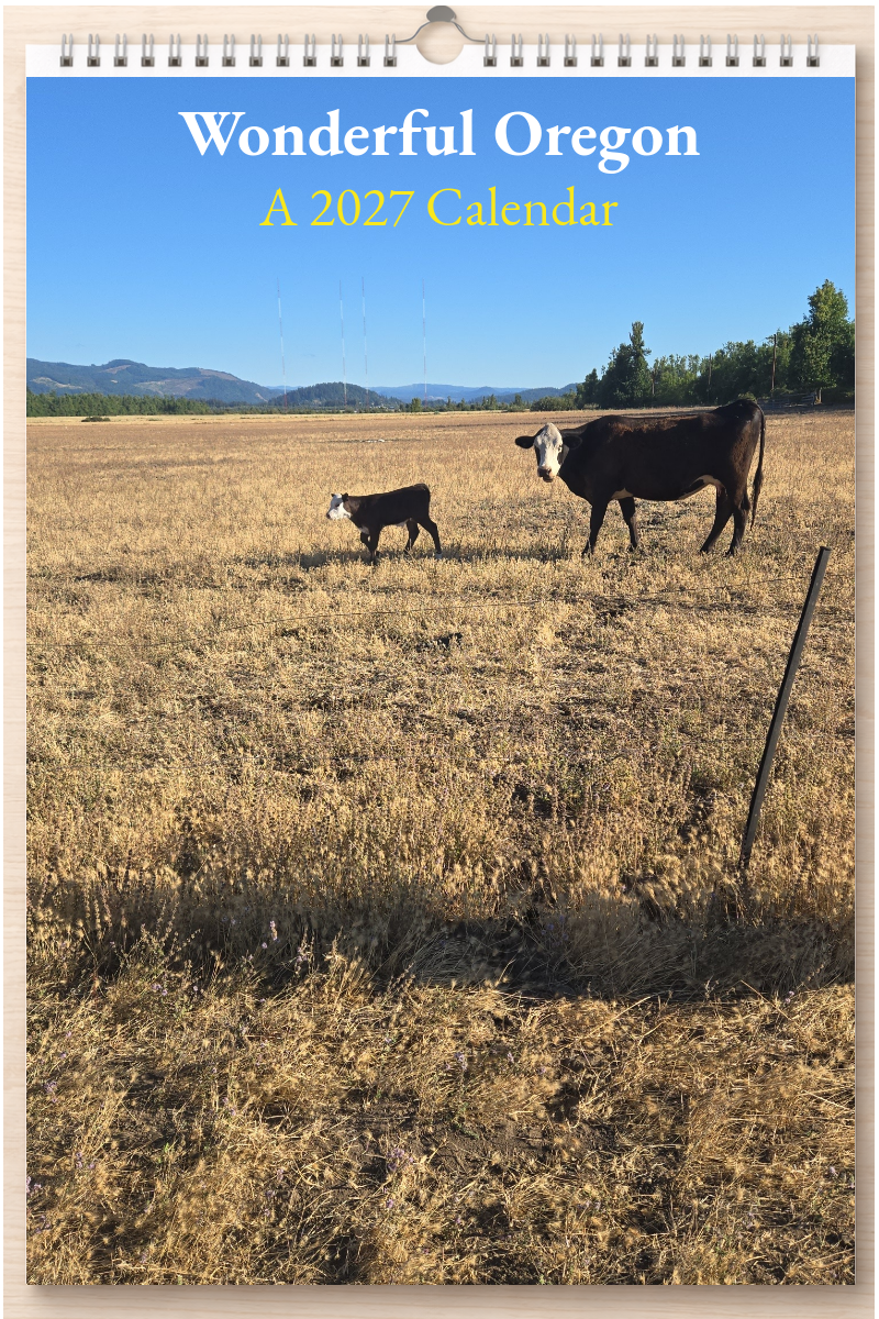 Wonderful Oregon: A 2027 Calendar