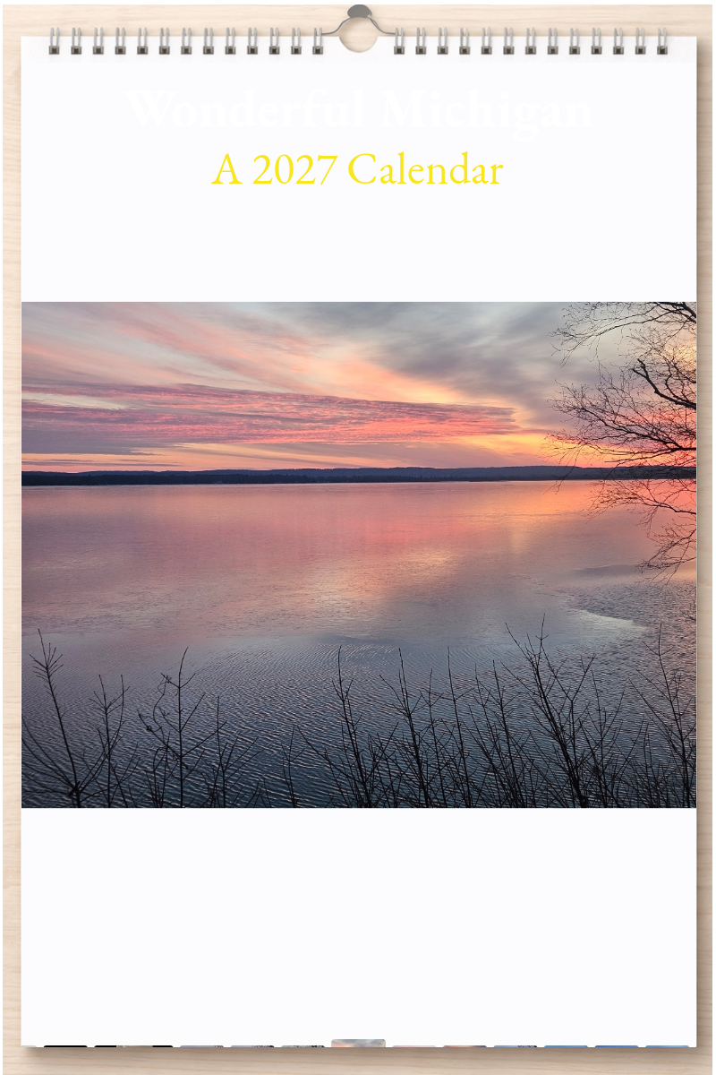Wonderful Michigan: A 2027 Calendar