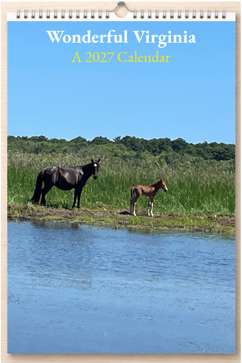 Wonderful Virginia: A 2027 Calendar