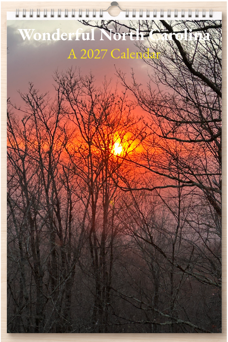 Wonderful North Carolina: A 2027 Calendar