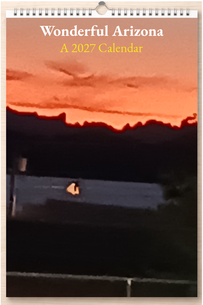 Wonderful Arizona: A 2027 Calendar