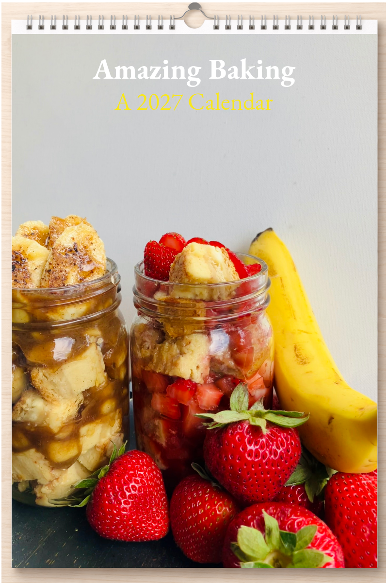 Amazing Baking: A 2027 Calendar