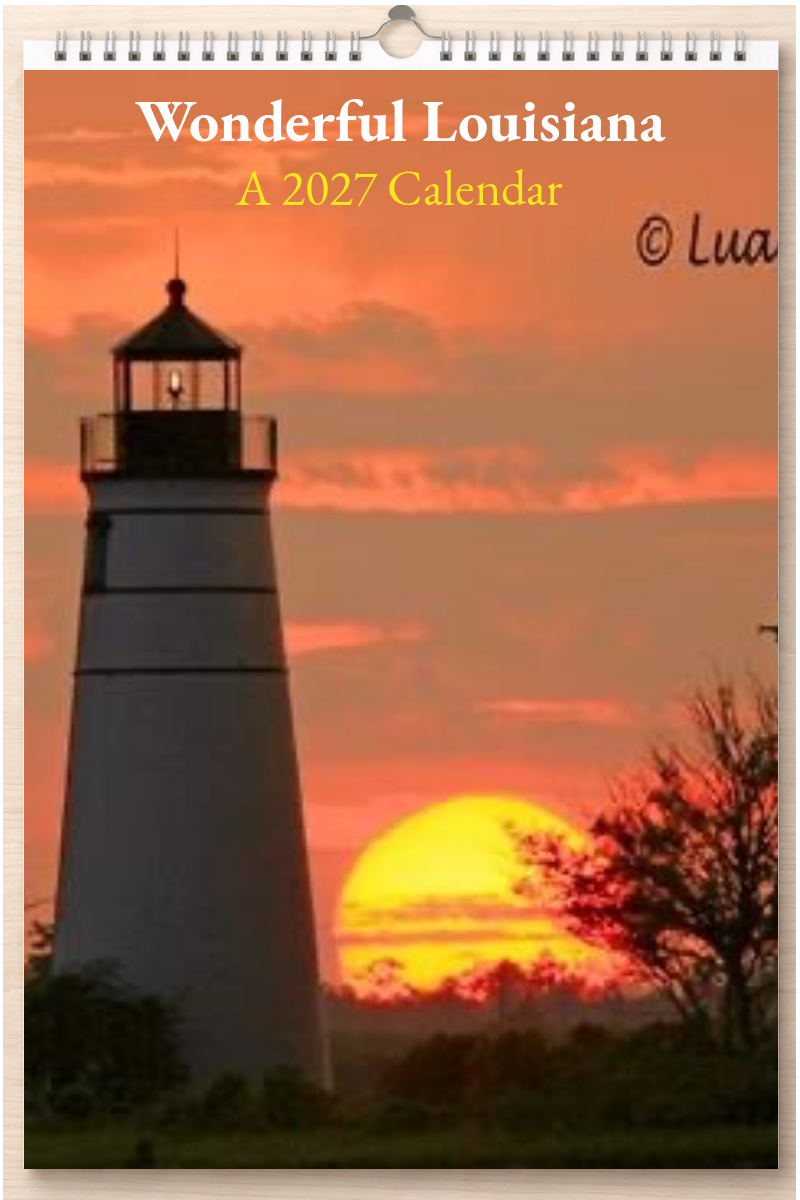 Wonderful Louisiana: A 2027 Calendar