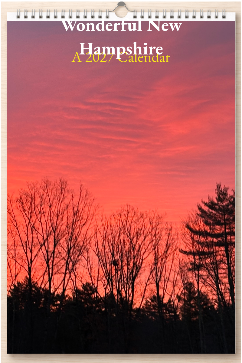 Wonderful New Hampshire: A 2027 Calendar