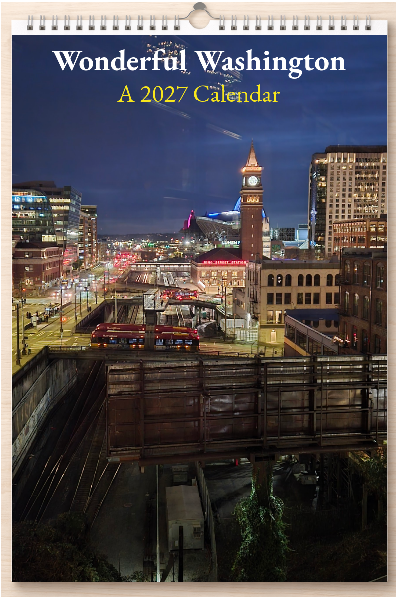 Wonderful Washington: A 2027 Calendar