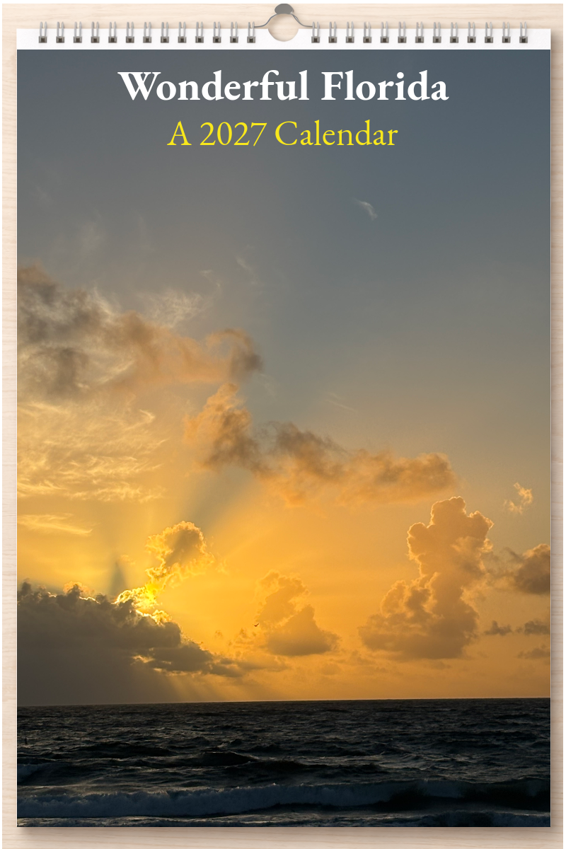 Wonderful Florida: A 2027 Calendar