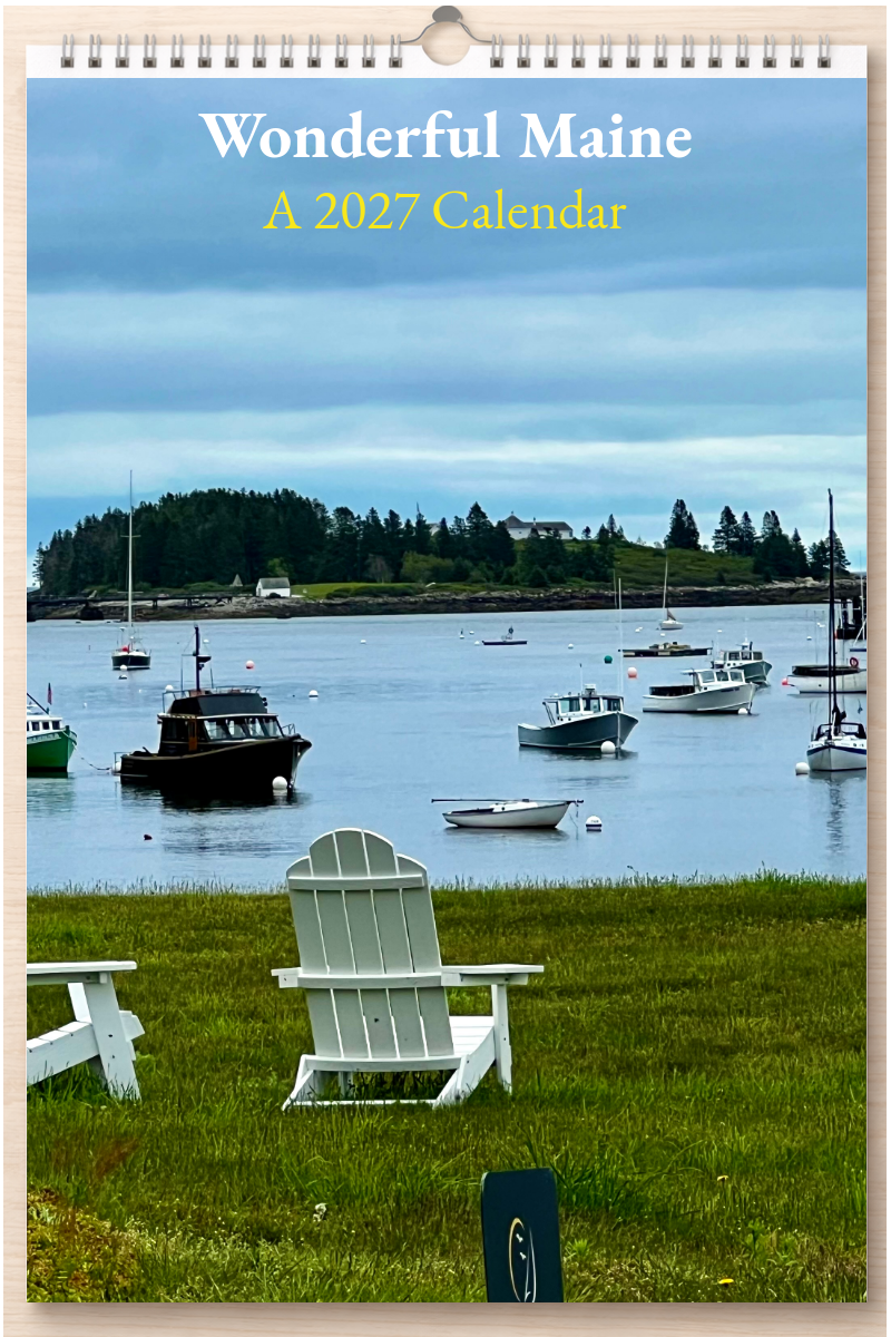 Wonderful Maine: A 2027 Calendar
