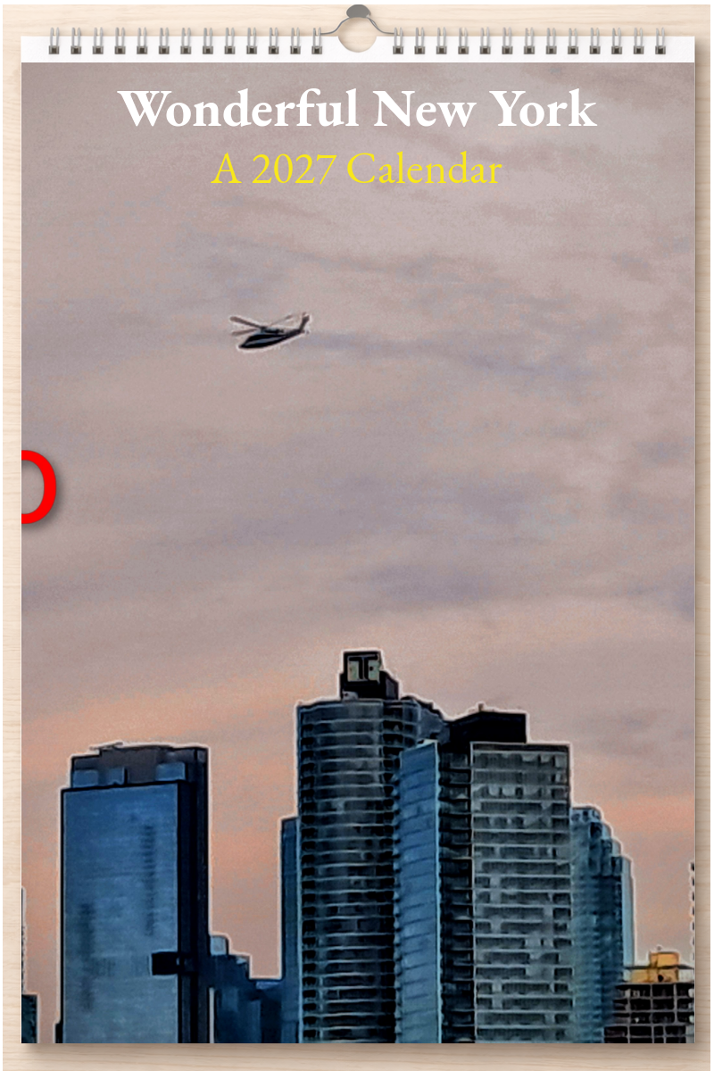 Wonderful New York: A 2027 Calendar