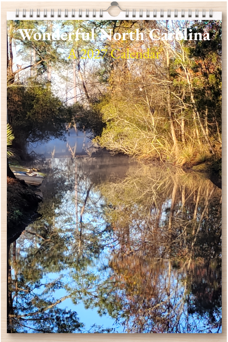 Wonderful North Carolina: A 2027 Calendar