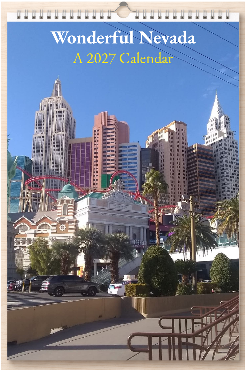 Wonderful Nevada: A 2027 Calendar