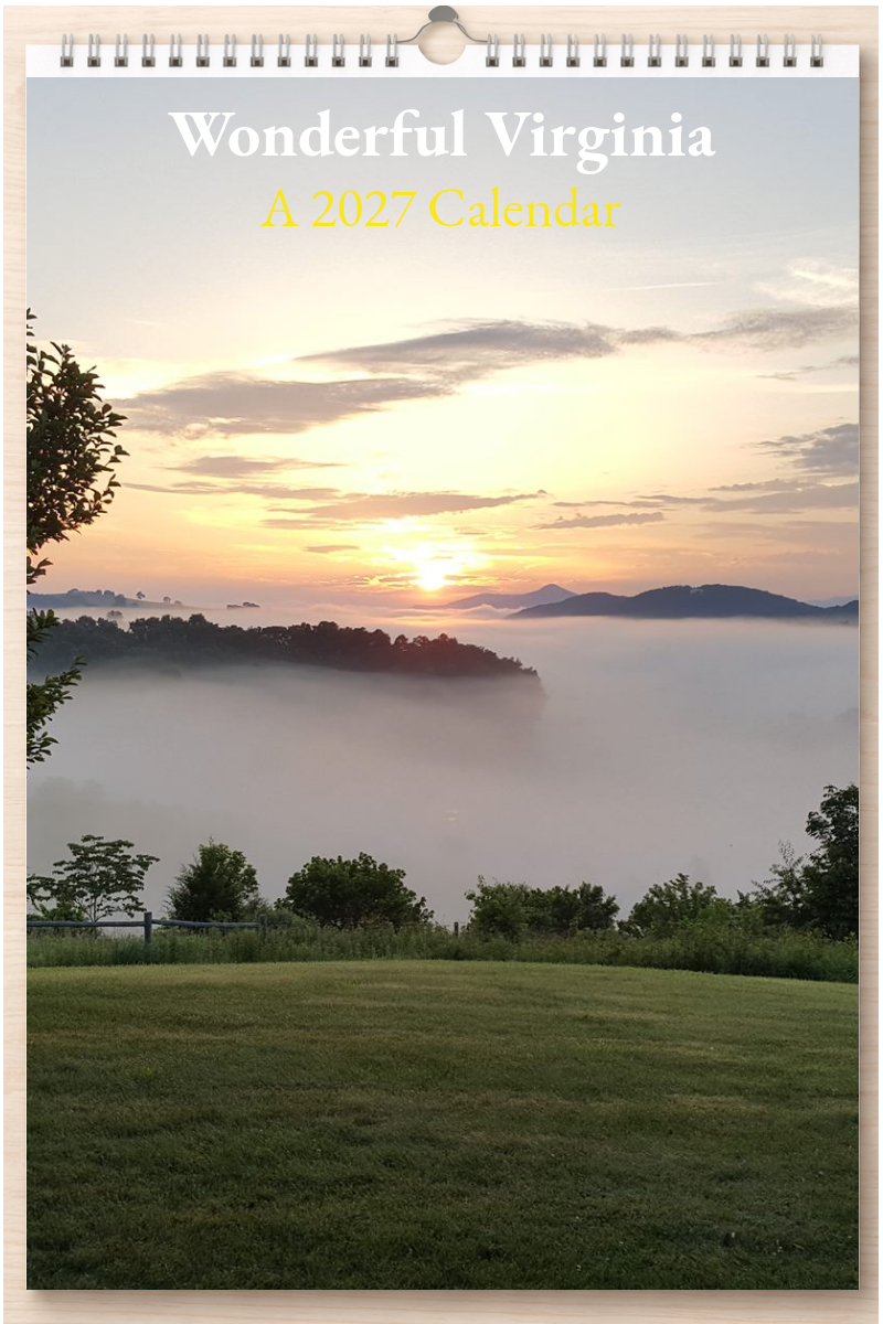 Wonderful Virginia: A 2027 Calendar