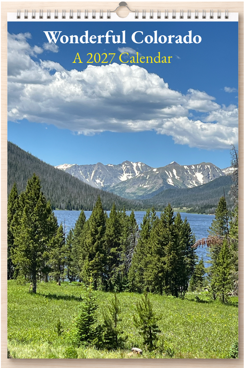 Wonderful Colorado: A 2027 Calendar