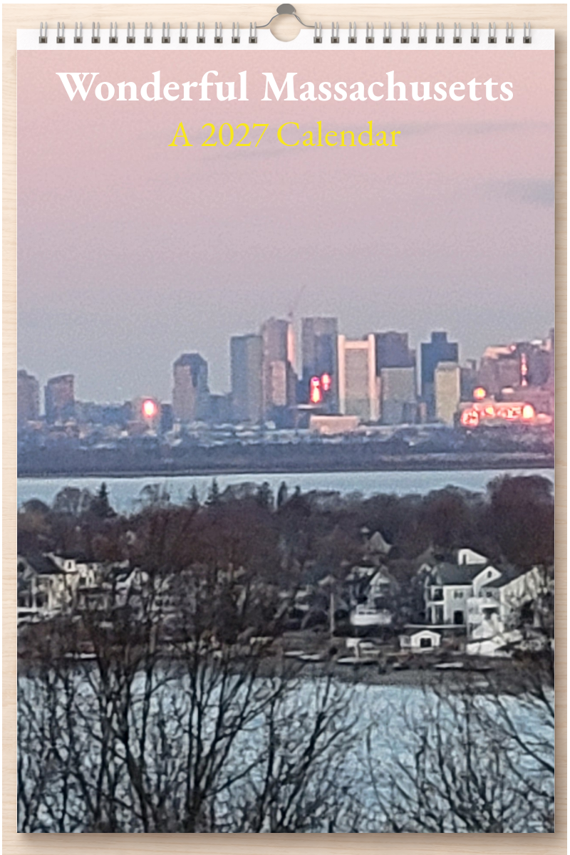 Wonderful Massachusetts: A 2027 Calendar