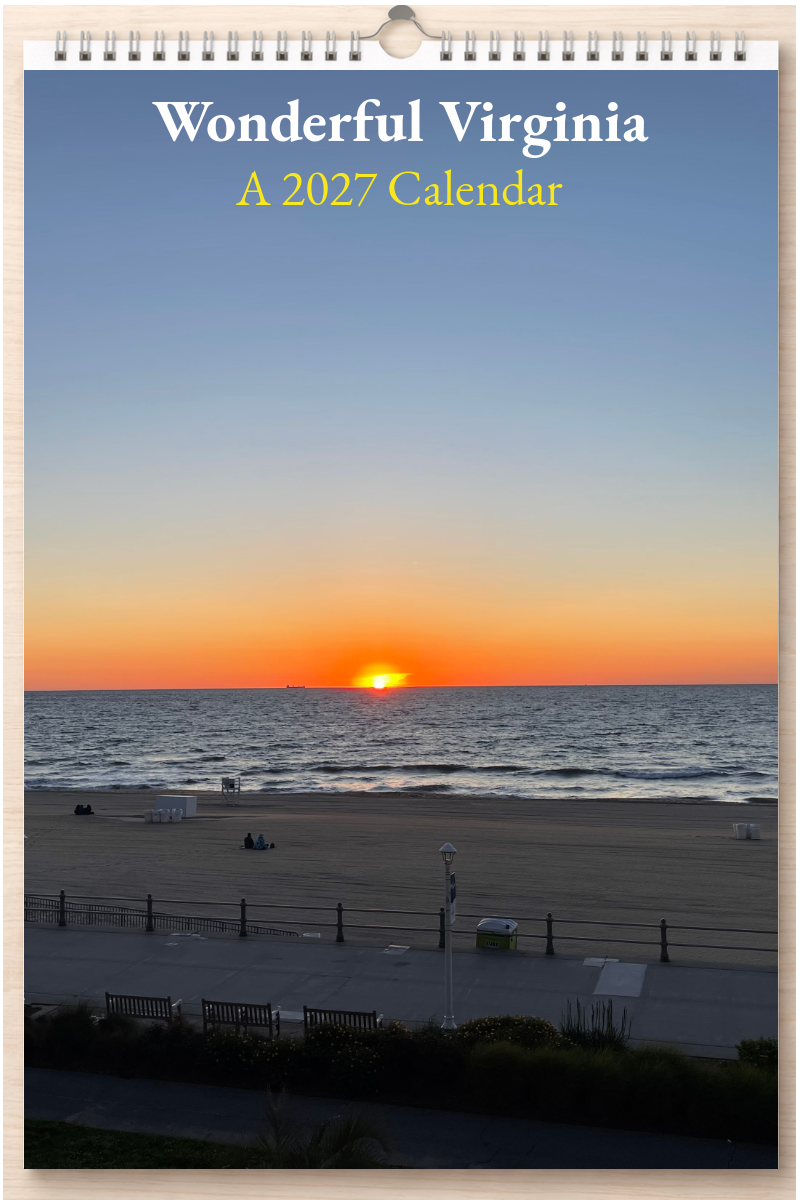 Wonderful Virginia: A 2027 Calendar