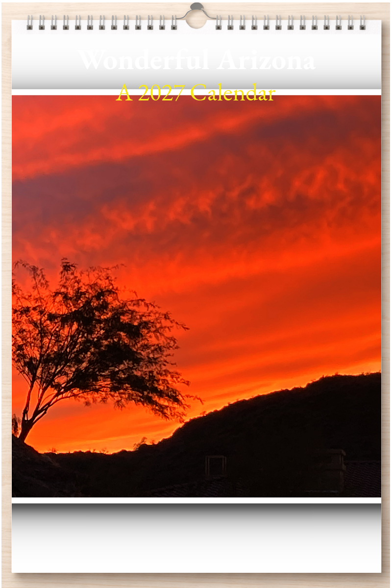 Wonderful Arizona: A 2027 Calendar
