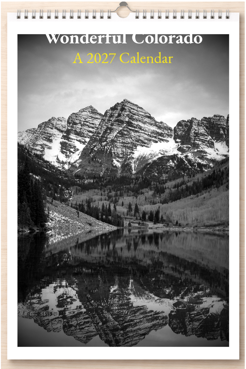 Wonderful Colorado: A 2027 Calendar