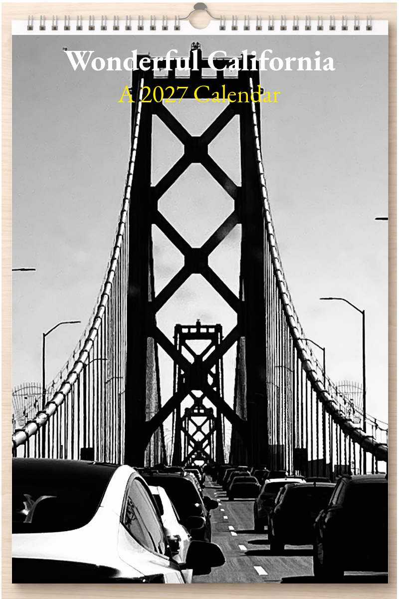 Wonderful California: A 2027 Calendar