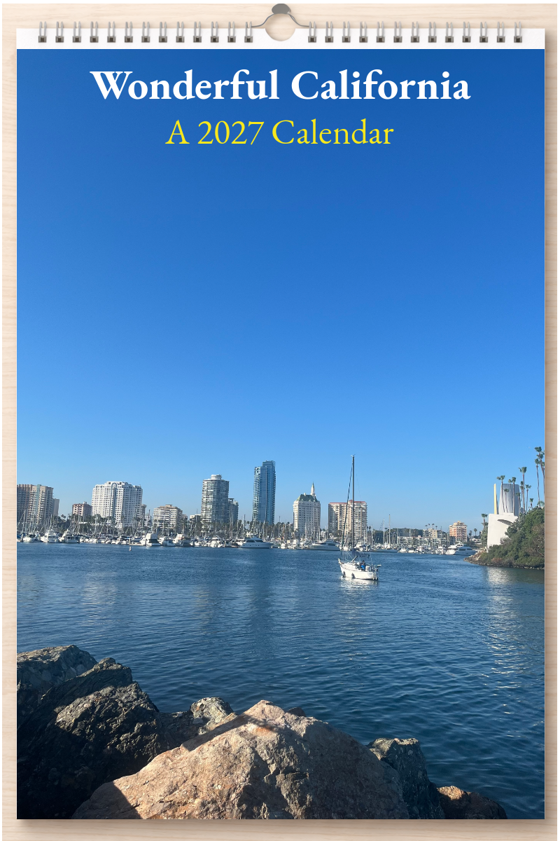 Wonderful California: A 2027 Calendar