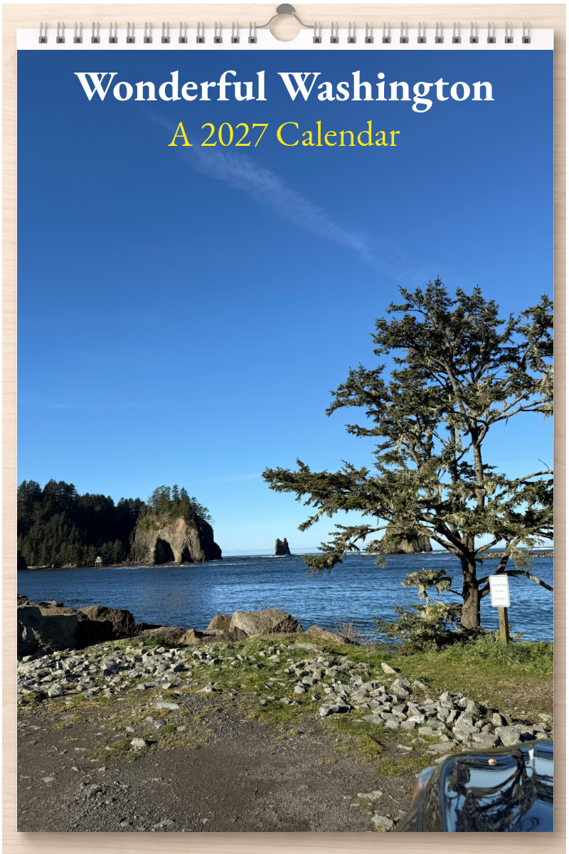 Wonderful Washington: A 2027 Calendar
