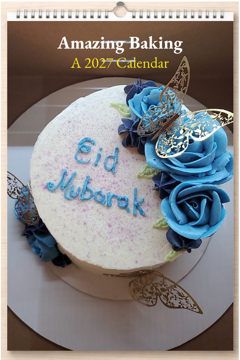 Amazing Baking: A 2027 Calendar