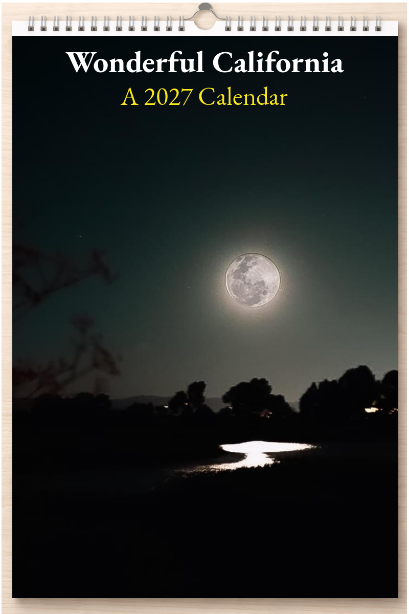 Wonderful California: A 2027 Calendar