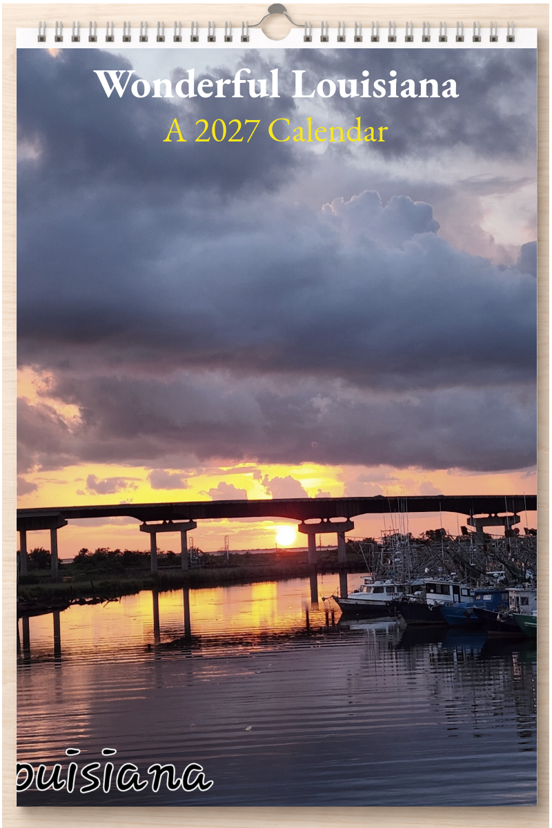 Wonderful Louisiana: A 2027 Calendar
