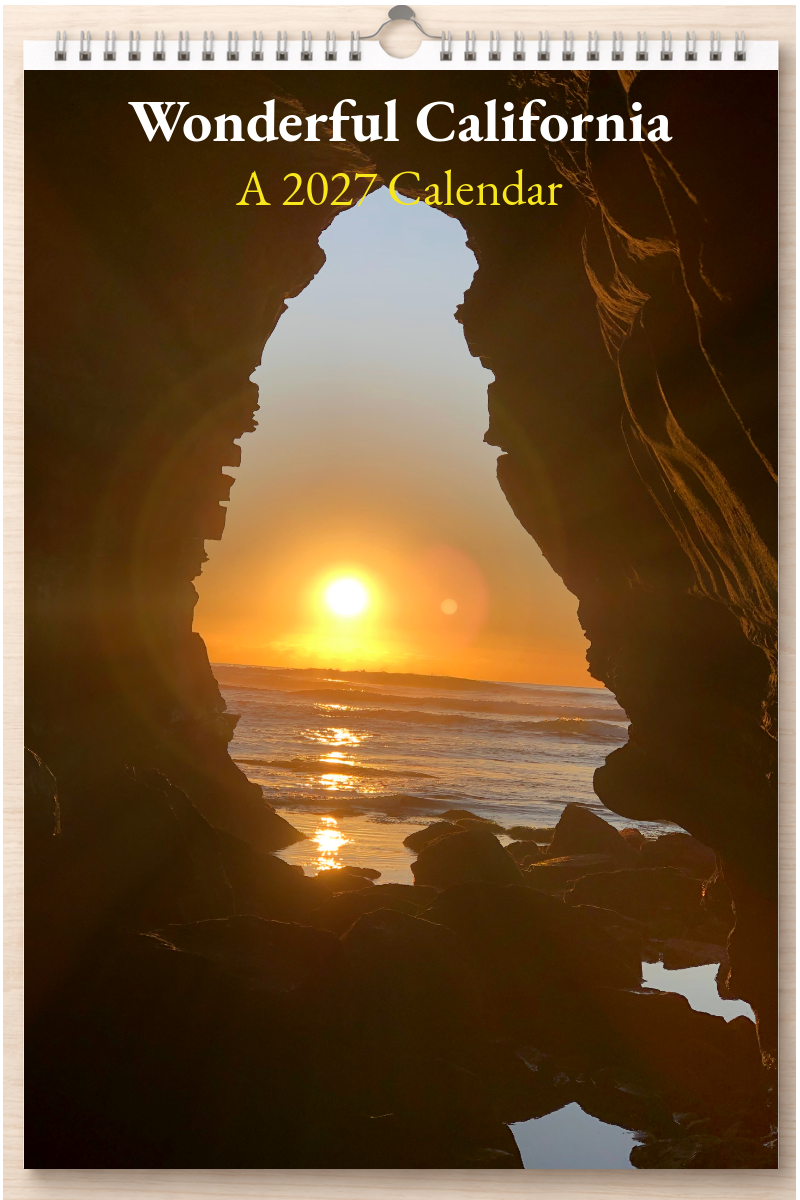 Wonderful California: A 2027 Calendar