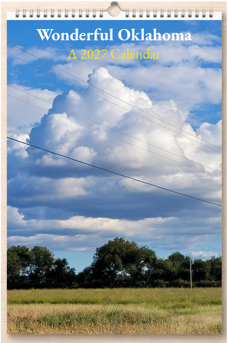 Wonderful Oklahoma: A 2027 Calendar