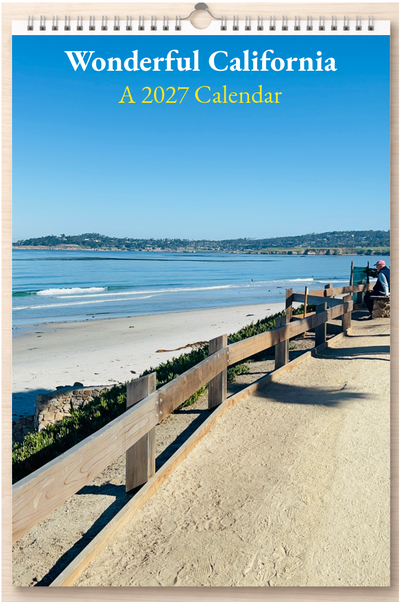 Wonderful California: A 2027 Calendar