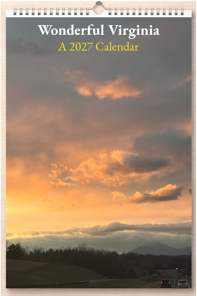 Wonderful Virginia: A 2027 Calendar