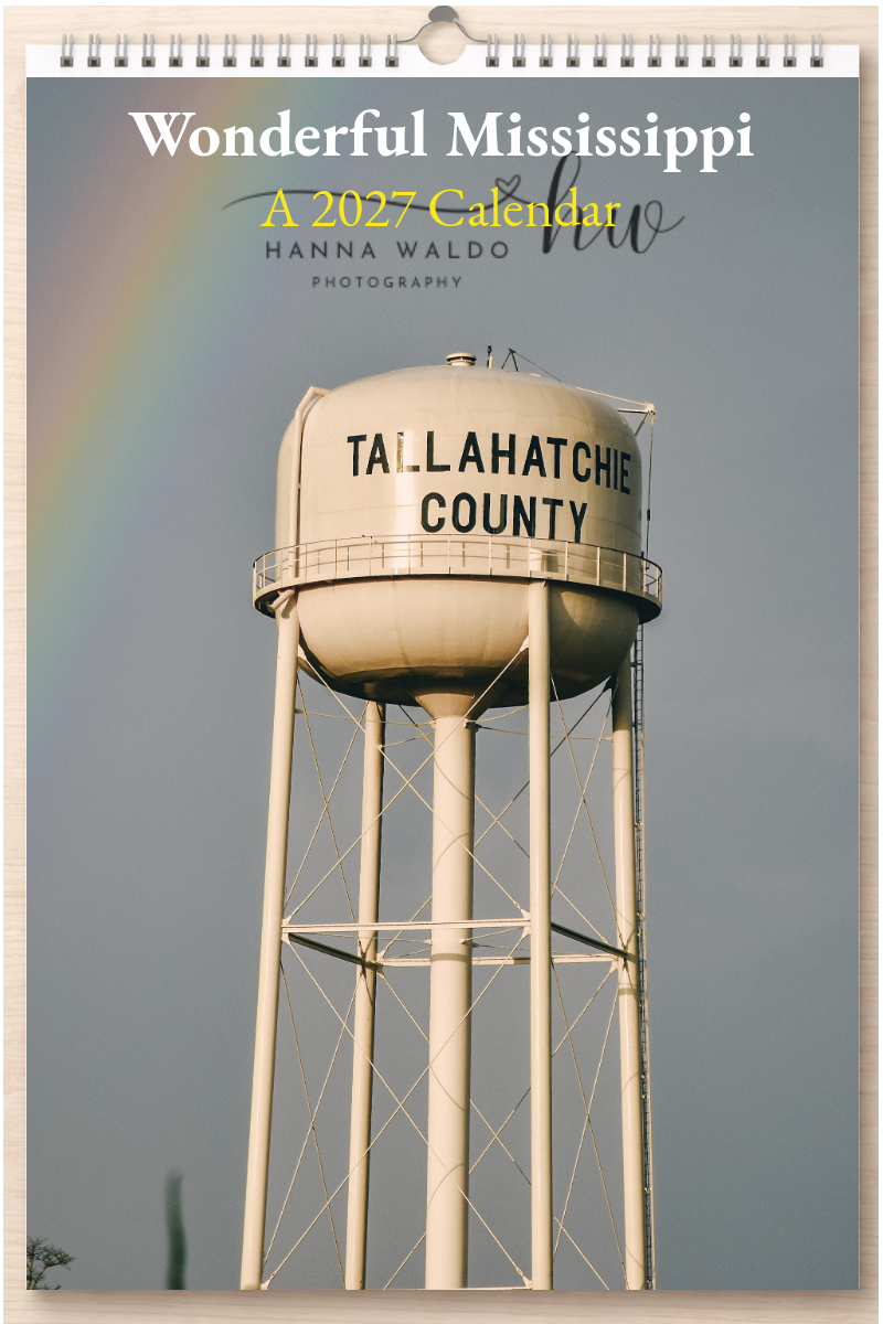 Wonderful Mississippi: A 2027 Calendar