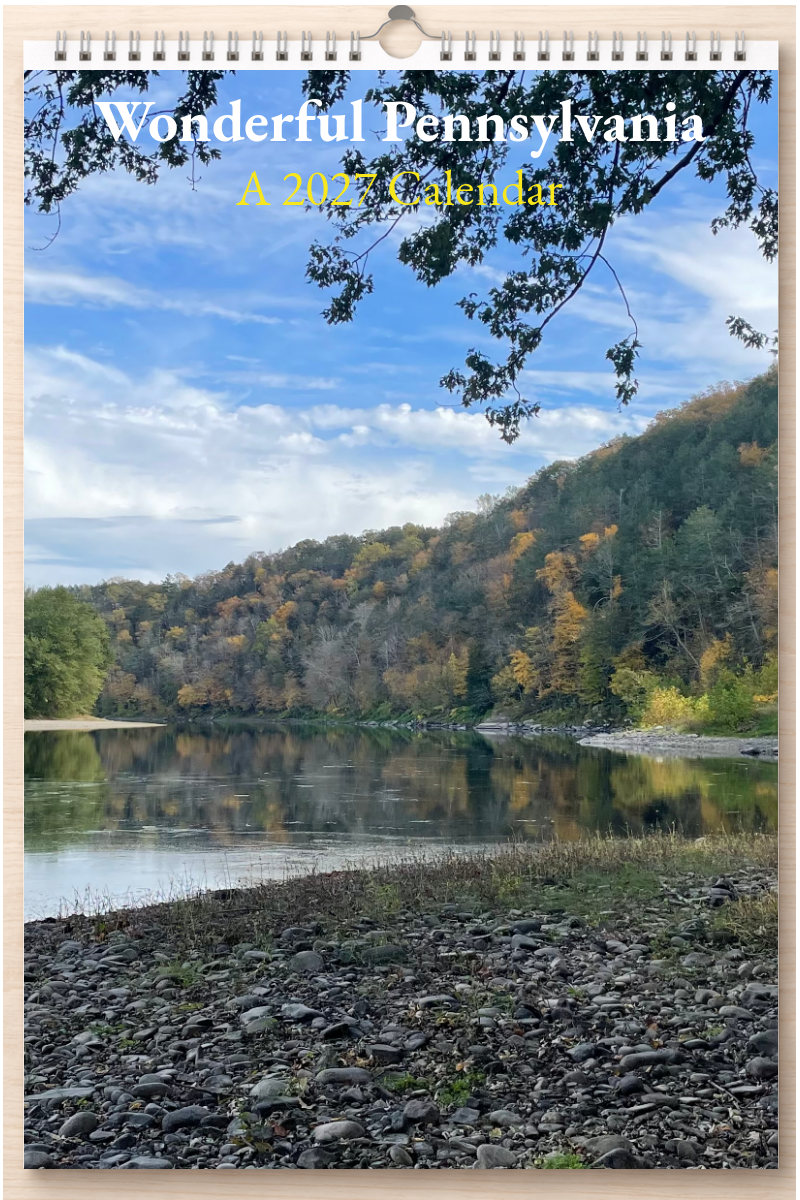 Wonderful Pennsylvania: A 2027 Calendar