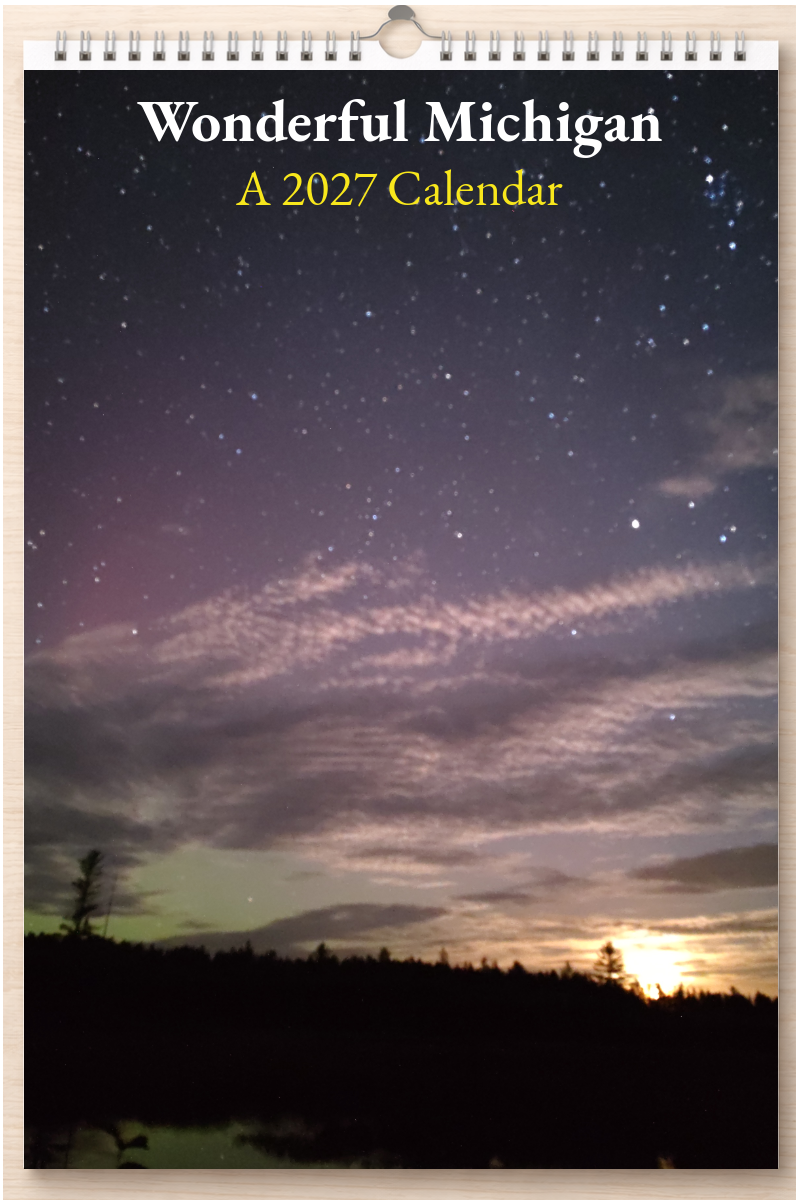 Wonderful Michigan: A 2027 Calendar