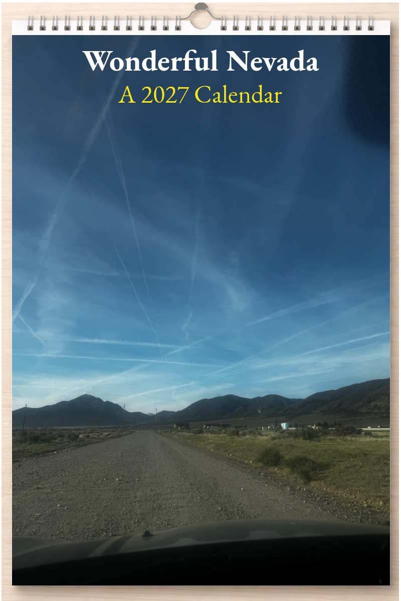 Wonderful Nevada: A 2027 Calendar