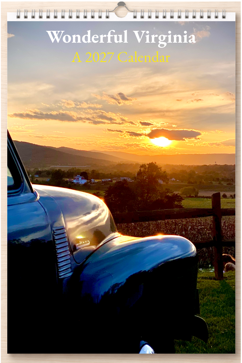 Wonderful Virginia: A 2027 Calendar